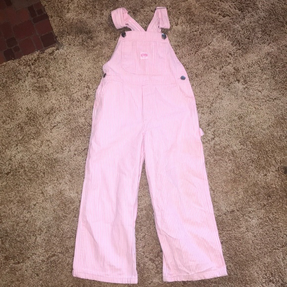 pink overalls kids
